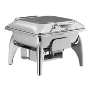 CHAFER DE INDUCCION 5 QT SUPREME CON TAPA DE CRISTAL VOYAGE ACOPA