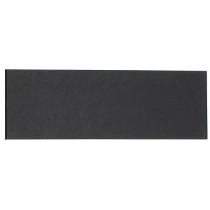 Tabla para Quesos Rectangular Madera Negra de  16" x 6" x 1/4" Pulgadas