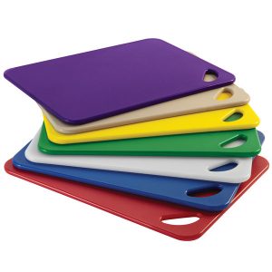 Tabla de Corte de Rubbermaid 1981145 20" x 15" Assorted Color 7-Piece Juego