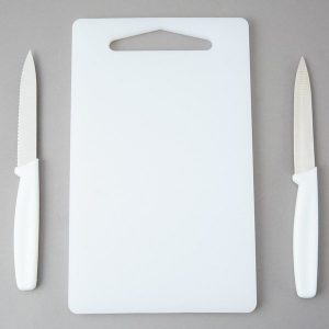 Juego de Tablas de Corte de 10" x 6" 3-Piece Bar y Cuchillo Juego