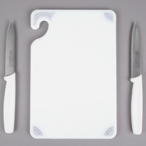 Juego de Tablas de Corte de Saf-T-Grip Bar y Cuchillo Juego