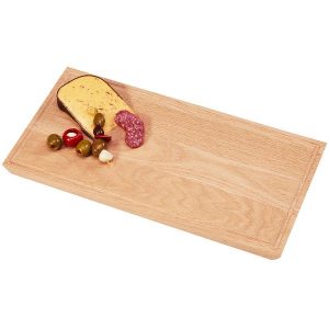 Tabla para Quesos para servir  Madera Roble de  20" x 10" x 3/4" Pulgadas