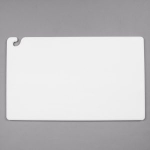 Tabla de Corte de CB183034WH Cut-N-Carry 18" x 30" x 3/4" Blanca con gancho