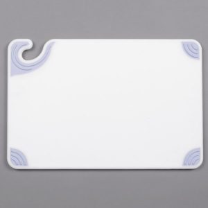 Tabla de Corte de CBG121812WH Saf-T-Grip 18" x 12" x 1/2" Blanca Non-Slip Grip