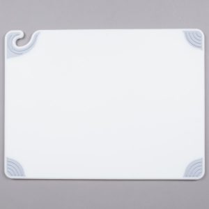 Tabla de Corte de CBG182412WH Saf-T-Grip 24" x 18" x 1/2" Blanca Non-Slip Grip