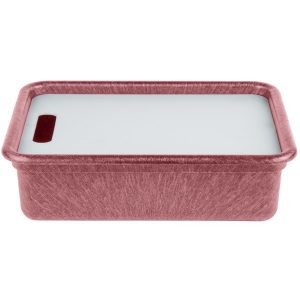Tabla de Corte de HS Inc. HS1050C Prep n Serve 10 1/4" x 15 3/8" Raspberry Deep Tote y Juego