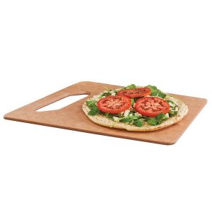 Tabla para Quesos Angular Madera Natural de 12" x 8" Pulgadas