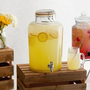 Dispensador de 2 Galones Country Vidrio