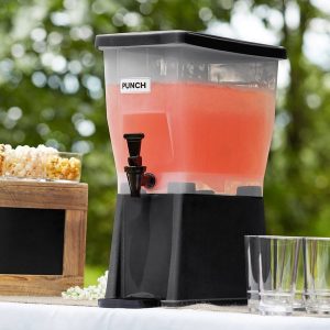 Dispensador de 3 Galones Black Slim Beverage