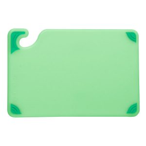 Tabla de Corte de CBG6938GN 9" x 6" x 3/8" Verde Non-Slip Grip Bar Size