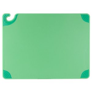 Tabla de Corte de CBG182412GN Saf-T-Grip 24" x 18" x 1/2" Verde con gancho