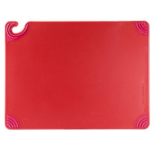 Tabla de Corte de CBG182412RD Saf-T-Grip 24" x 18" x 1/2" Roja con gancho