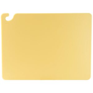 Tabla de Corte de CB182434YL Cut-N-Carry 18" x 24" x 3/4" Amarilla con gancho