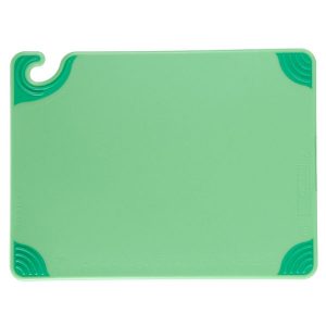 Tabla de Corte de CBG121812GN Saf-T-Grip 18" x 12" x 1/2" Verde con gancho