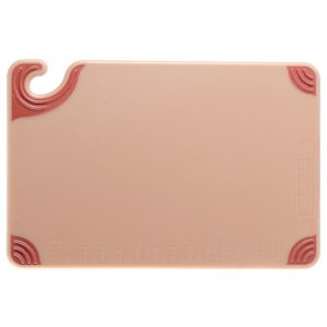 Tabla de Corte de CBG121812BR Saf-T-Grip 18" x 12" x 1/2" Cafe con gancho