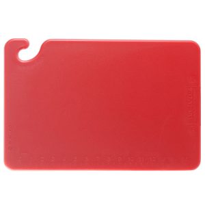 Tabla de Corte de CB121812RD Cut-N-Carry 12" x 18" x 1/2" Roja con gancho
