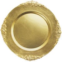 Plato Base Color Dorado de 33cms Modelo 1180256G4
