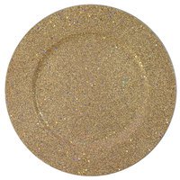 Plato Base Color Dorado de 33cms Modelo 1180018GD