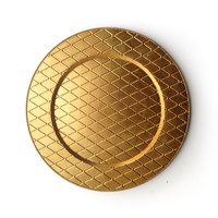 Plato Base Color Dorado de 33cms Modelo 1180254