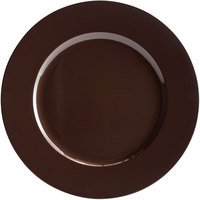 Plato Base Color Cafe de 33cms Modelo TRBR6651