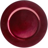 Plato Base Color Economico Raspberry de 33cms Modelo TRR665RSP