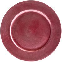 Plato Base Color Economico Rosa de 33cms Modelo TRR665PNK