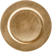 Plato Base Color Dorado de 33cms Modelo TRR665GD