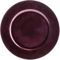 Plato Base Color Economico Morado de 33cms Modelo 14219PU