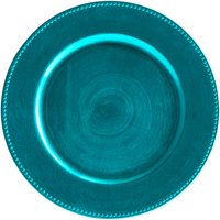 Plato Base Color Azul Aqua de 33cms Modelo 1270171