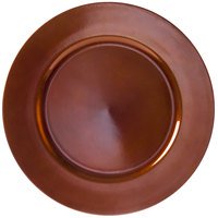 Plato Base Color Cobre de 33cms Modelo LACPR24