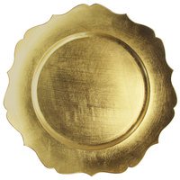Plato Base Color Dorado de 33cms Modelo 1182766