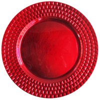 Plato Base Color Rojo de 33cms Modelo 1182771
