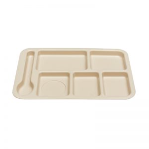 CHAROLA CON 6 DIVISIONES POLIPROPILENO