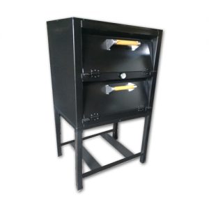 HORNO METALICO DE DOS GAVETAS para pan de 2 charolas tipo Gaveta
