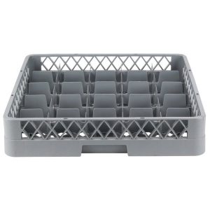 Rack Gris de 25-Compartimentos (Medida del Compartimento: DIAMETRO MAXIMO 3 5/8 PG  ALTURA MAXIMA 2 5/8 PG)