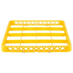 Extension Amarillo de 16-Compartimentos con  (Medida del Compartimento: DIAMETRO MAXIMO 4 1/2 PG  ALTURA MAXIMA 4 5/8 PG)