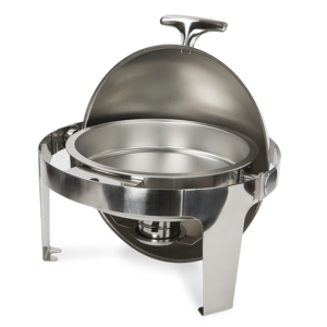 CHAFER REDONDO PLATEADO LINEA ECONOMICA