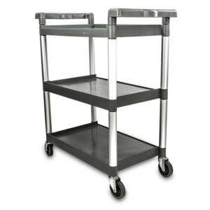 CARRO DE SERVICIO 3 REPISAS 33 1/4pg X 17pg X 37 1/2pg