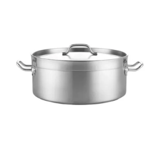 BUDINERA DE ACERO INOXIDABLE 10 LTS CON TAPA (14cm x 33cm)