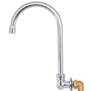 CUELLO DE GANSO A PARED DE 5 1/2pg, PARA VALVULAS DE PEDAL Y RODILLA