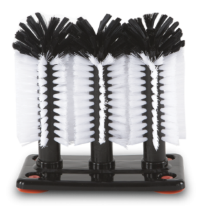 CEPILLO TRIPLE PARA VASO CON VENTOSAS