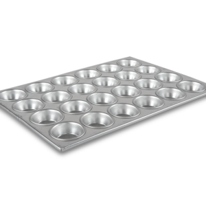 CHAROLA MUFFIN ALUMINIO 24