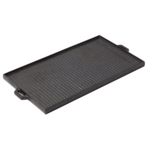 PLANCHA Y GRILL 20 X 9pg (50 X 23 CM) HIERRO FUNDIDO PRE-SAZONADO