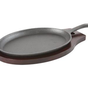 SARTEN DE HIERRO FUNDIDO 15pg X 8pg X 1.6pg OVALADO BASE