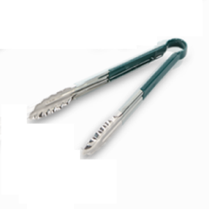 PINZA DE ACERO CON PLASTICO 12pg VERDE