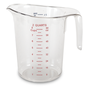 JARRA MEDIDORA 2 LITROS PC