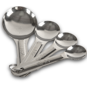 CUCHARAS MEDIDORAS 4 PZAS LIGERAS AI