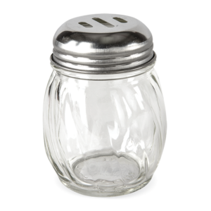 FRASCO DE VIDRIO P QUESO RANURADO 6 Oz