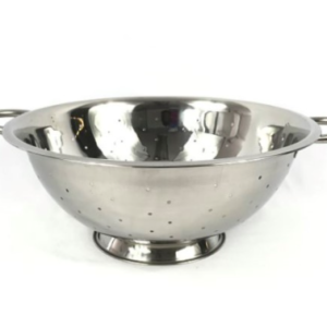 COLADOR CON BASE ACERO INOX 13 QT