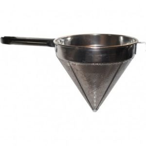 COLADOR CHINO 12 PG MALLA FINA ACERO INOXIDABLE